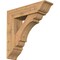Ekena Millwork Olympic Traditional Smooth Bracket w/ Offset Brace, Western Red Cedar, 7 1/2"W x 28"D x 28"H BKT0806X28X28OLY01SWR - alternate 1